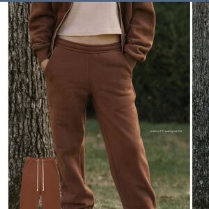 PARKE XS Unisex drawstring joggers (MOCHA)